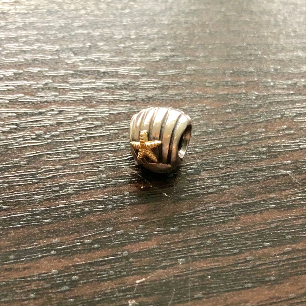 Seashell w/ Starfish Pandora Charm